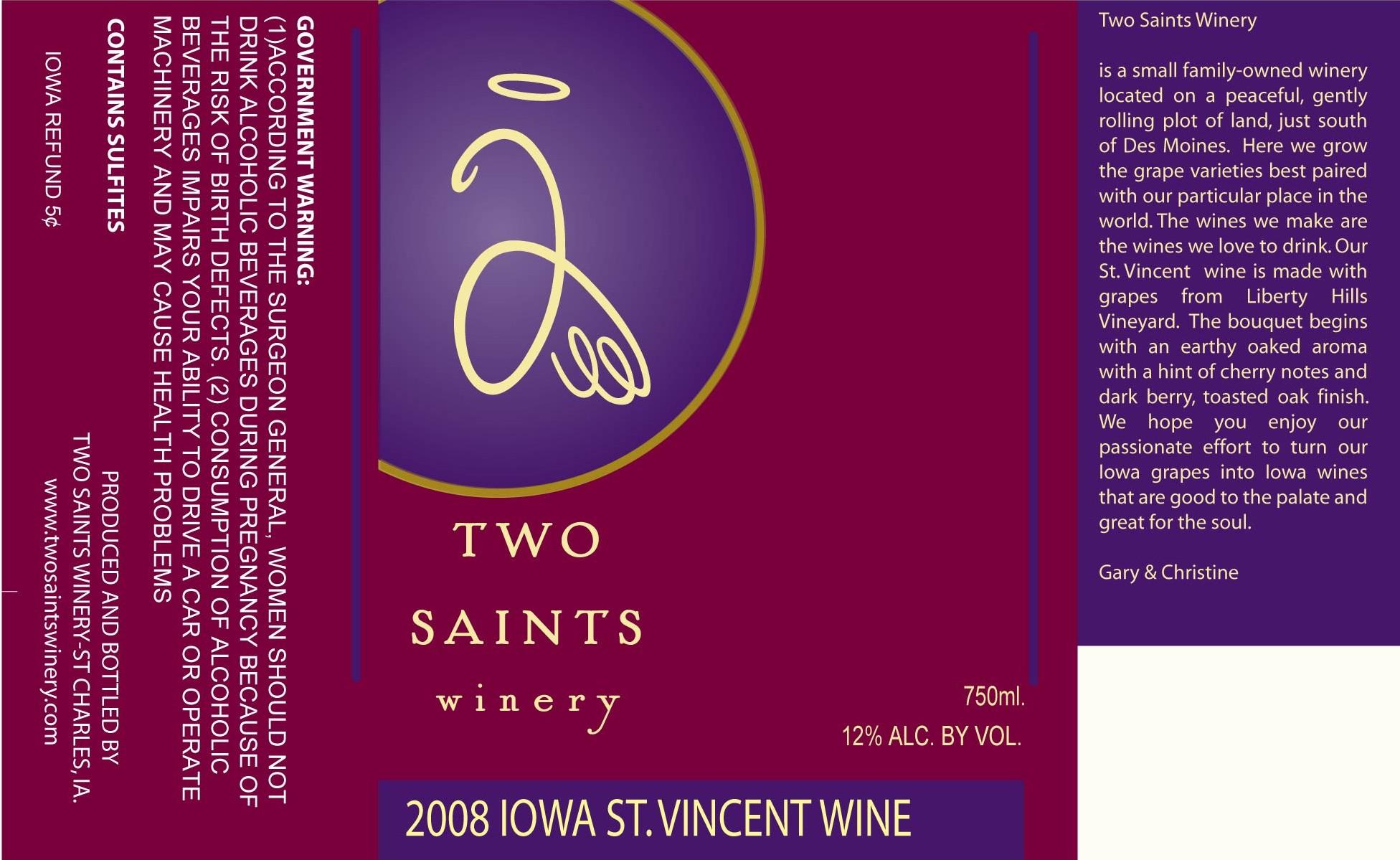 St. Vincent Wine