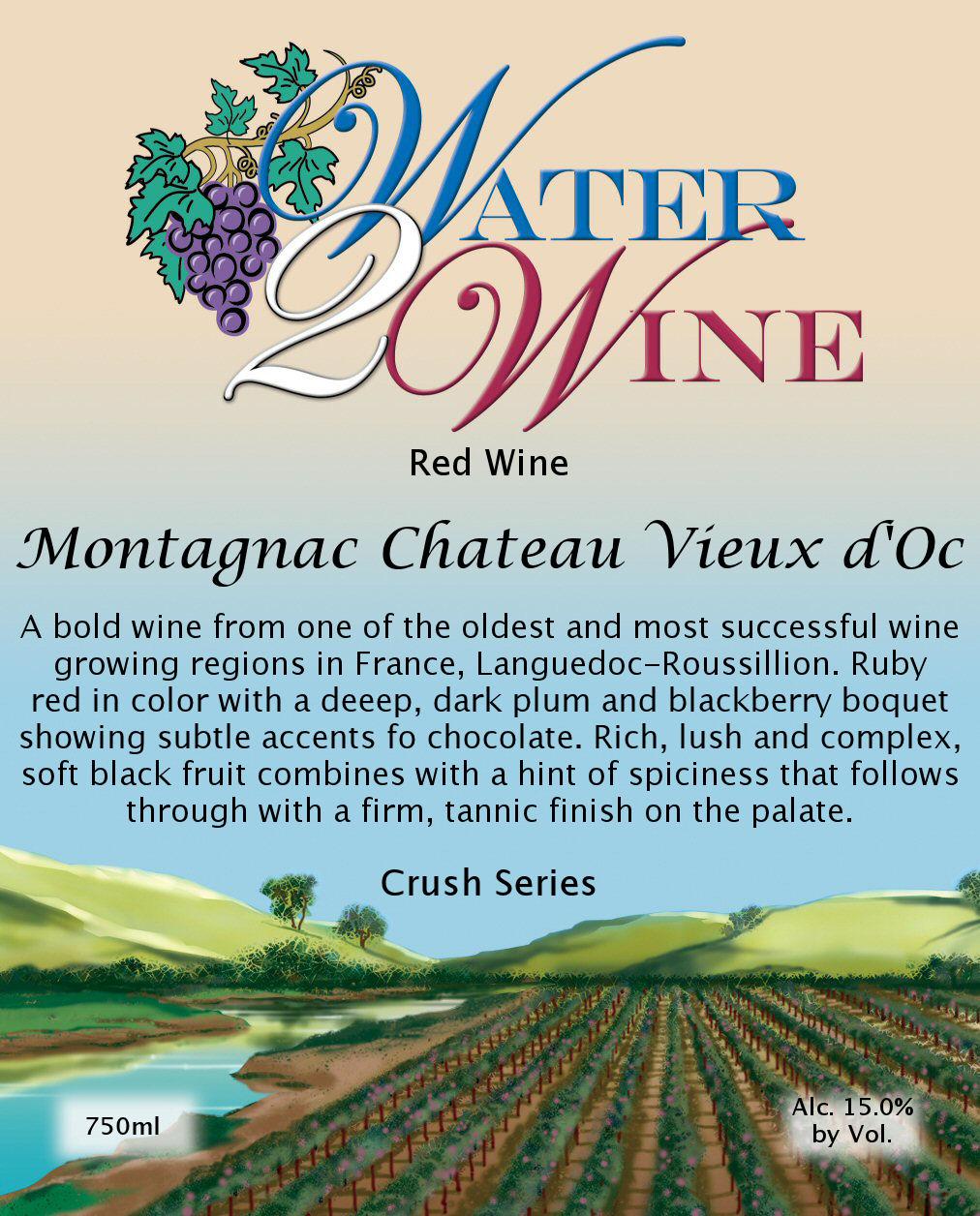 Vater Ine Red Wine Montagnac