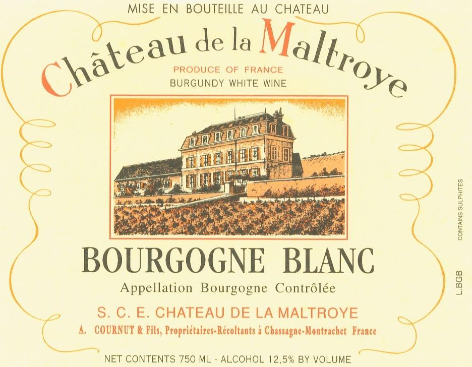 Chateau De La Maltroye Burgundy White Wine