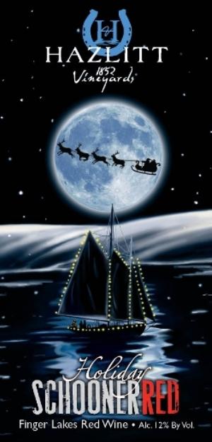 Holiday Schooner Red