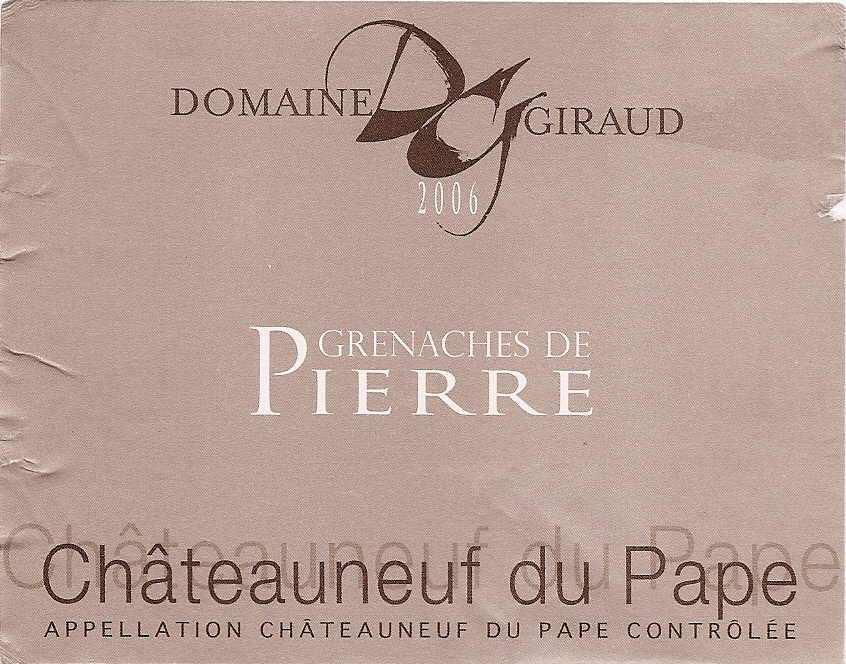 Grenaches de Pierre