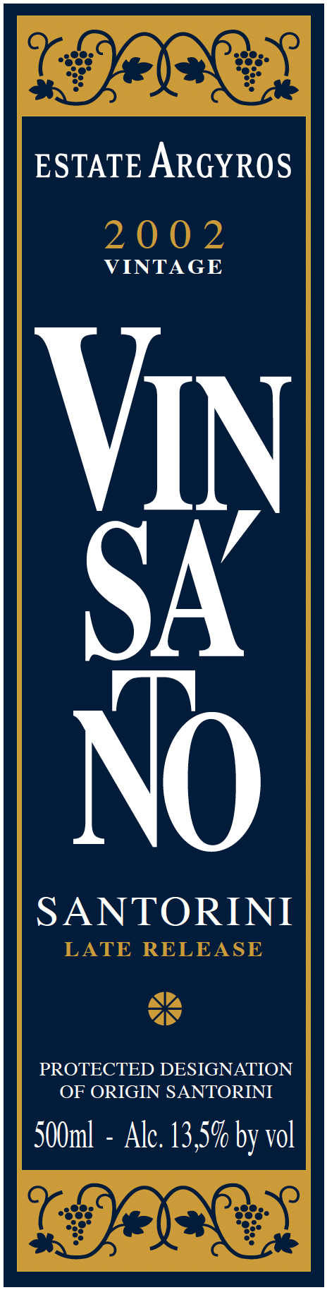 Vinsanto Late Release