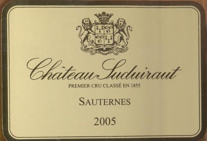 Chateau Suduiraut Premier Cru Classé