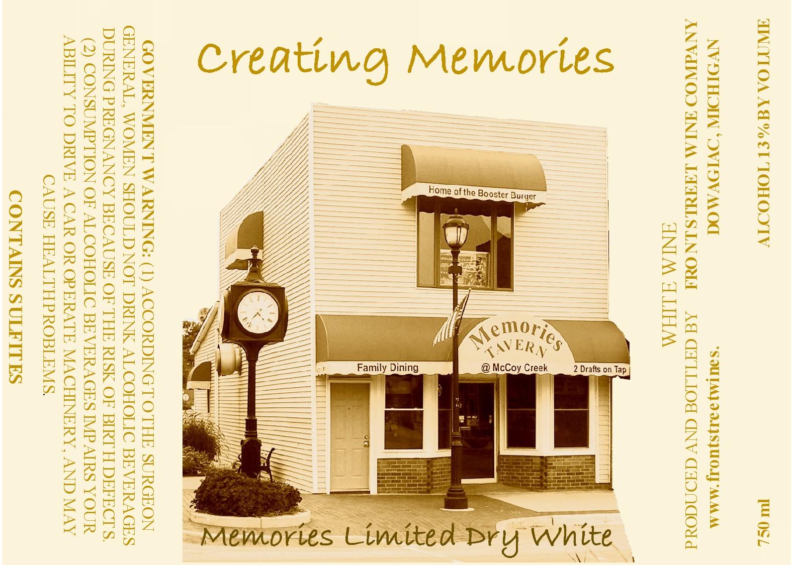 Memories Limited Dry White