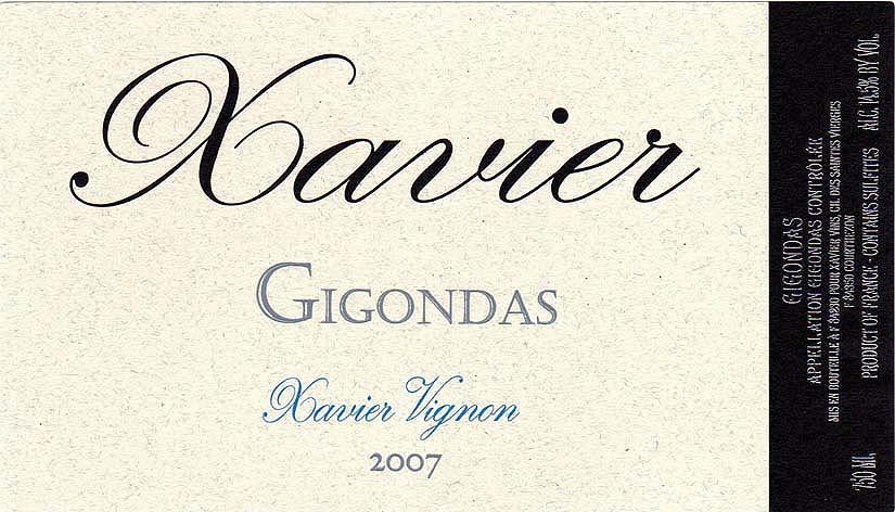 Gigondas Xavier Vignon