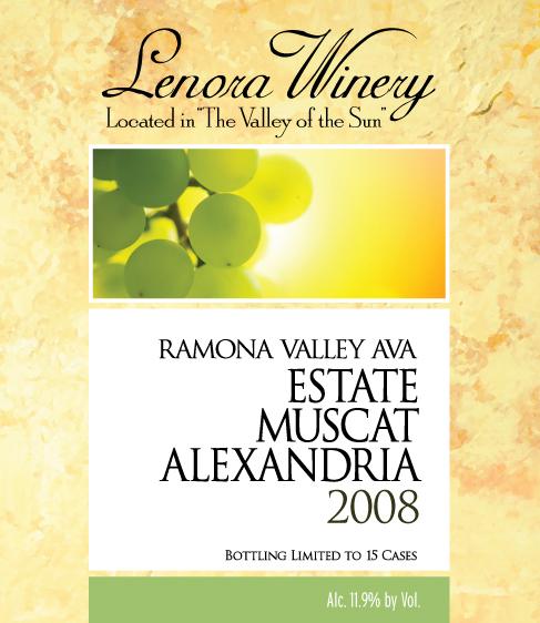 Estate Muscat Alexandria