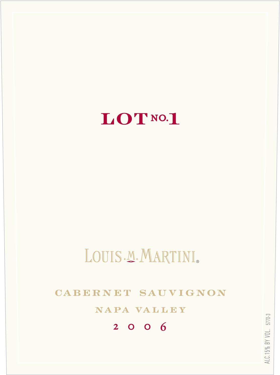 Lot No. 1