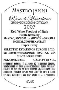 Rosso di Montalcino