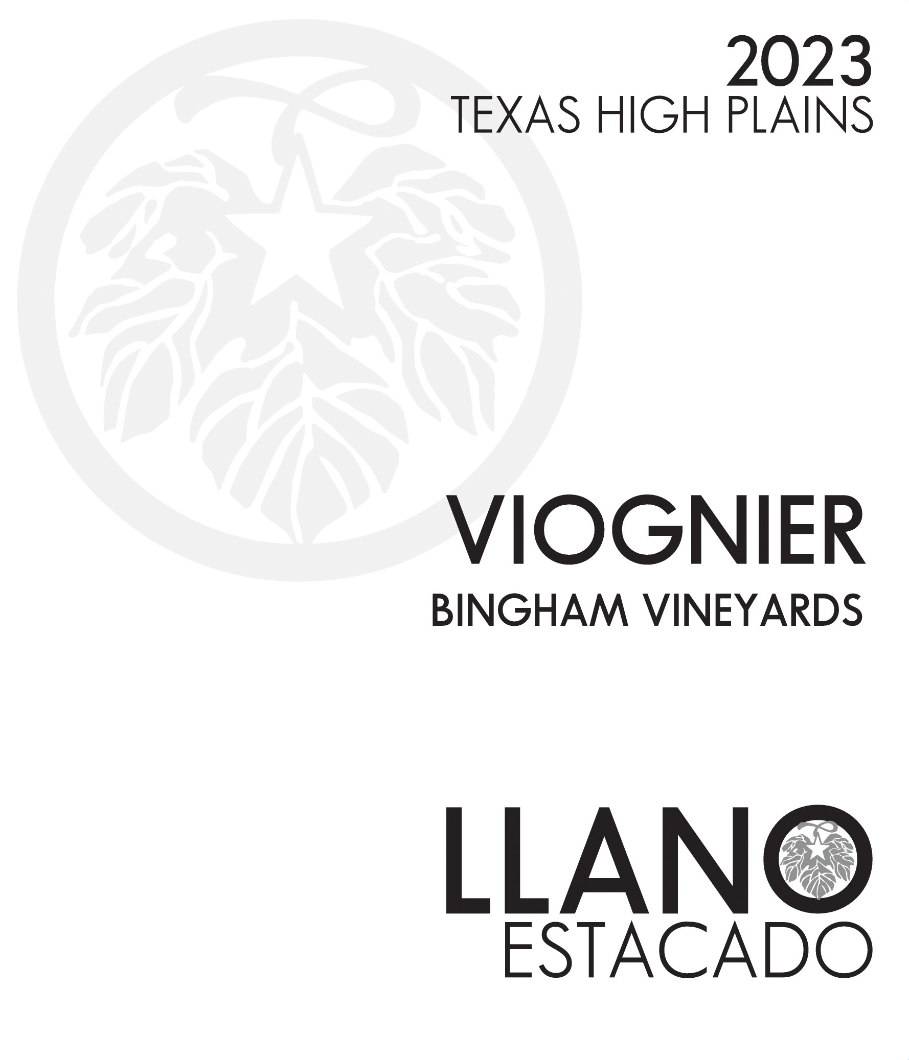 Viognier Texas High Plains