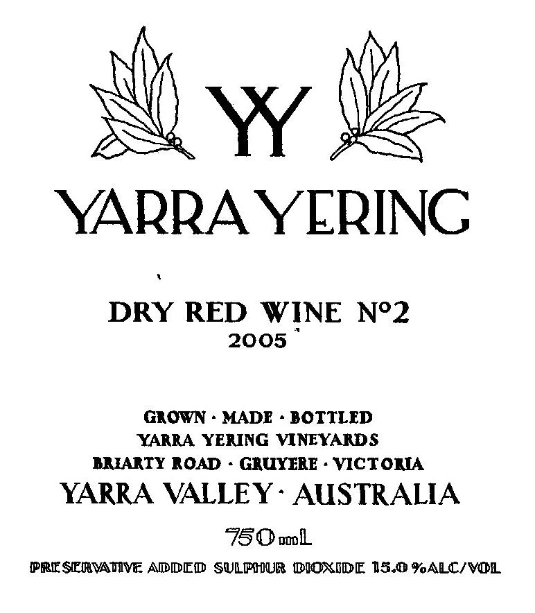 Dry Red Wine No. 2