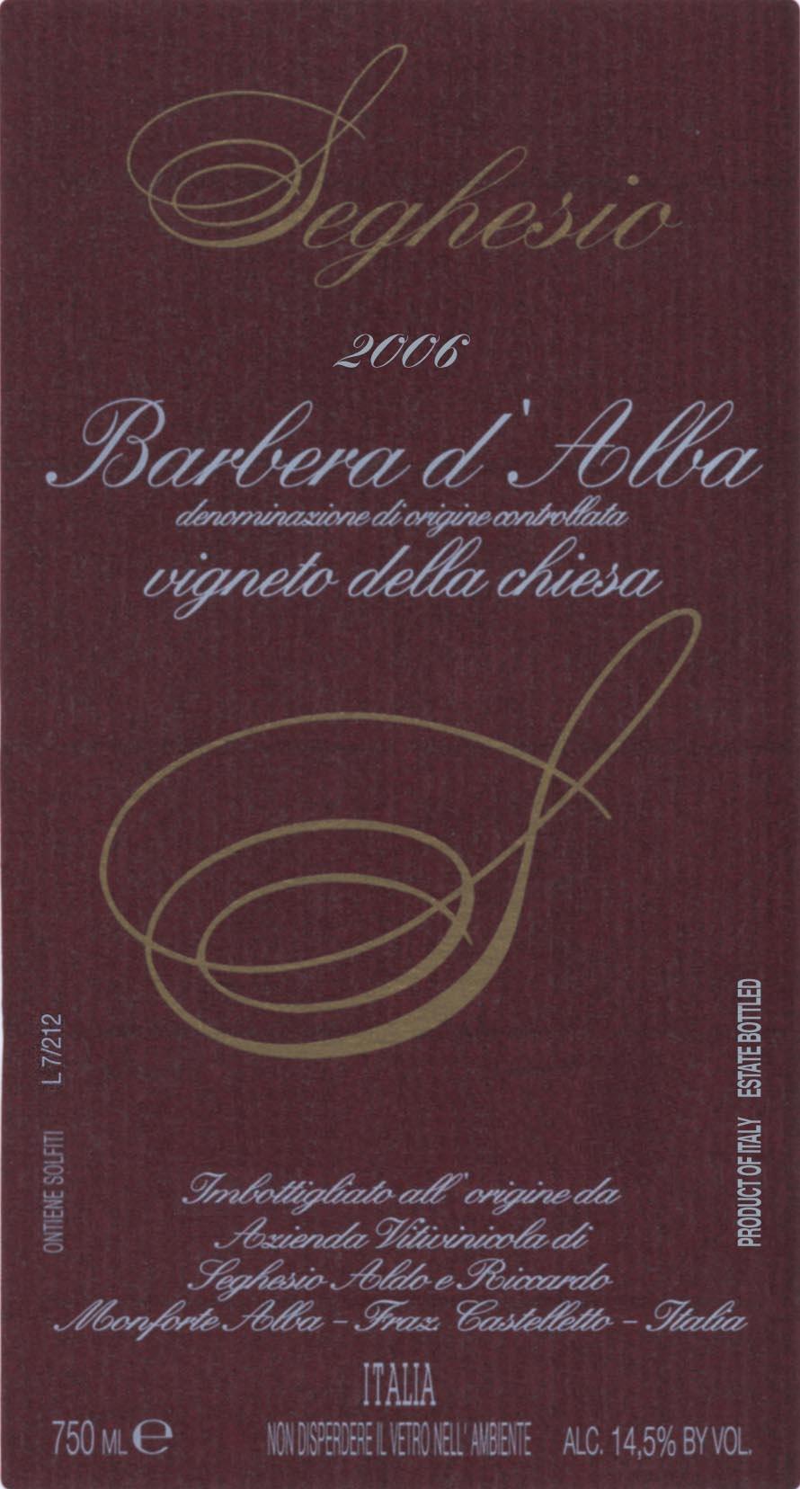 Vigneto Della Chiesa