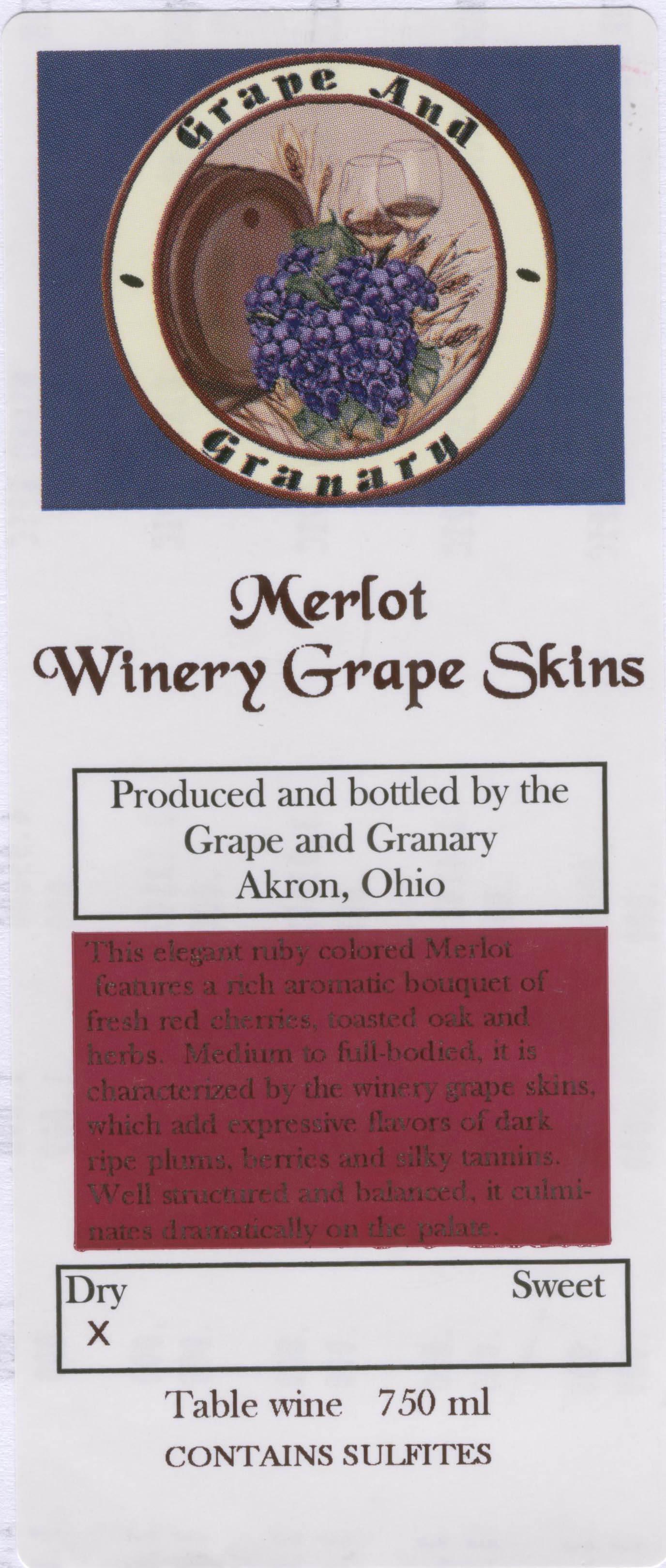 Winery Grape Skins