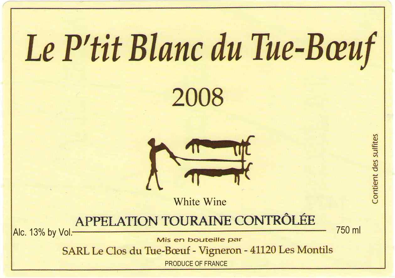 Le P'tit Blanc Du Tue-Boeuf