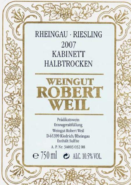 Kabinett Halbtrocken