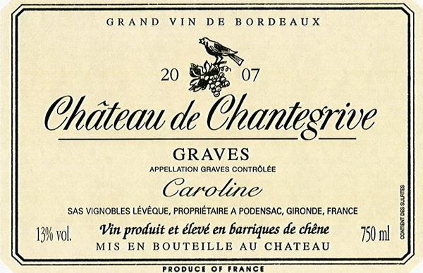 Chateau De Chantegrive