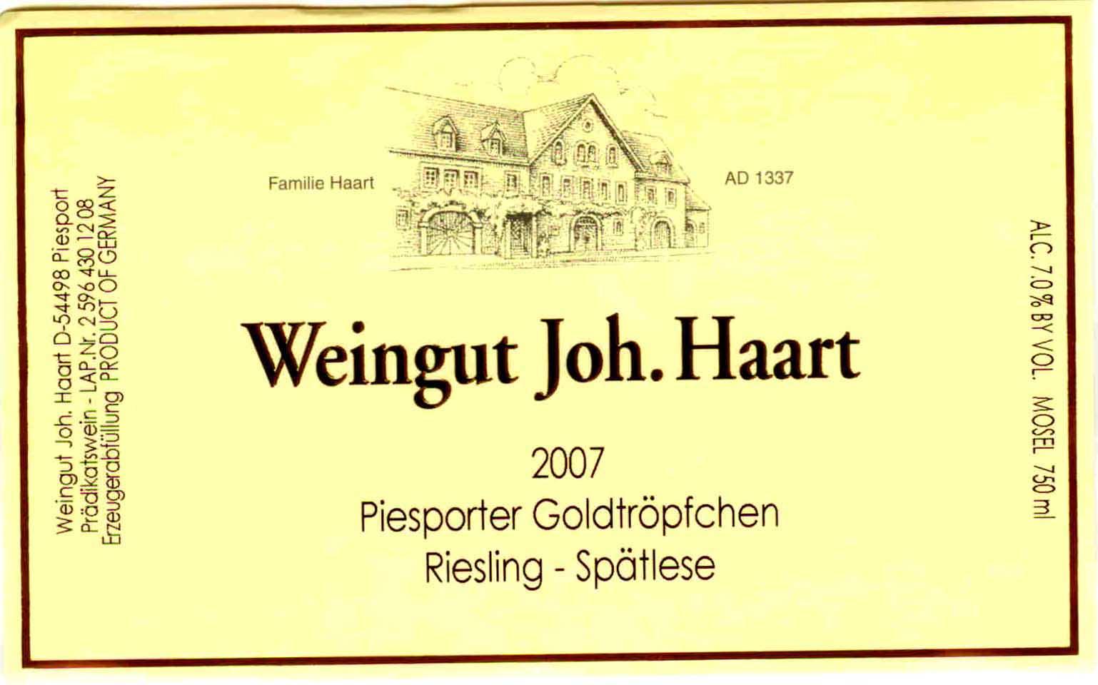 Piesporter Goldtröpfchen