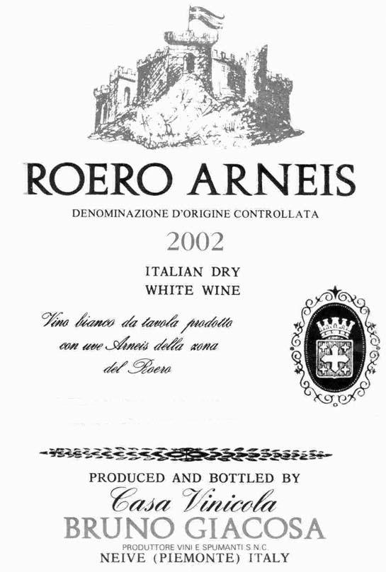 Roero Arneis
