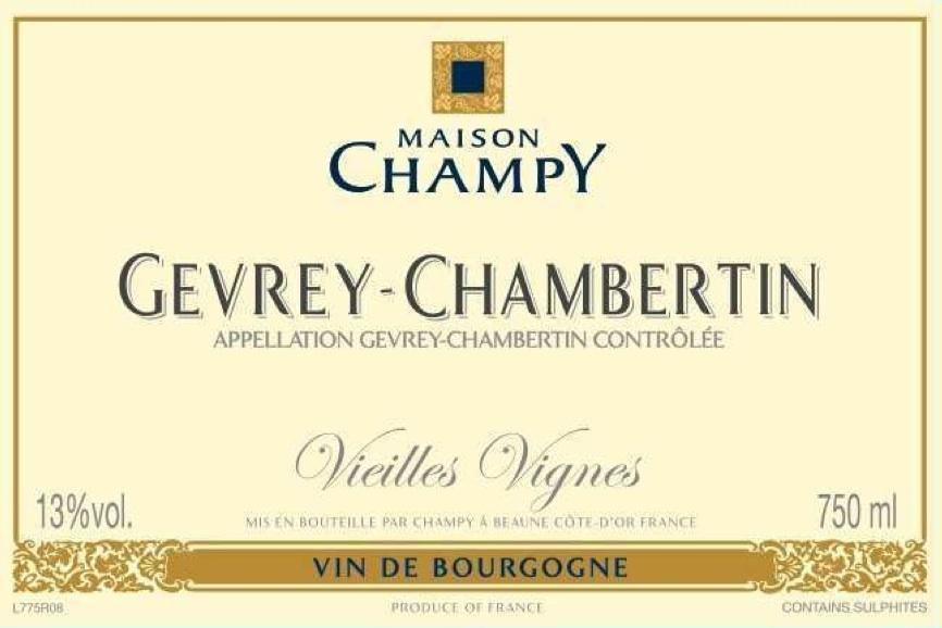 Vin De Bourgogne Gevrey - Chambertin