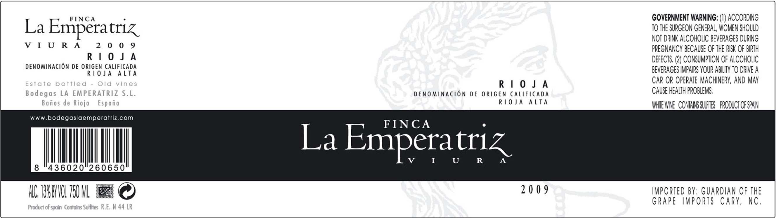 Finca La Emperatriz Viura