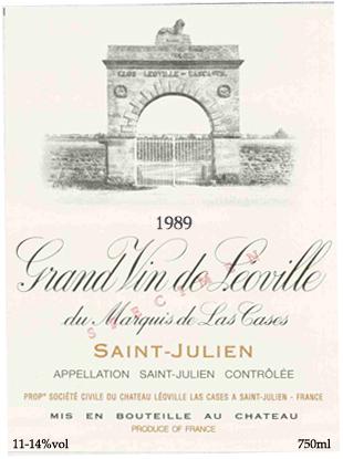 Grand Vin de Leoville du Marquis de Las Cases