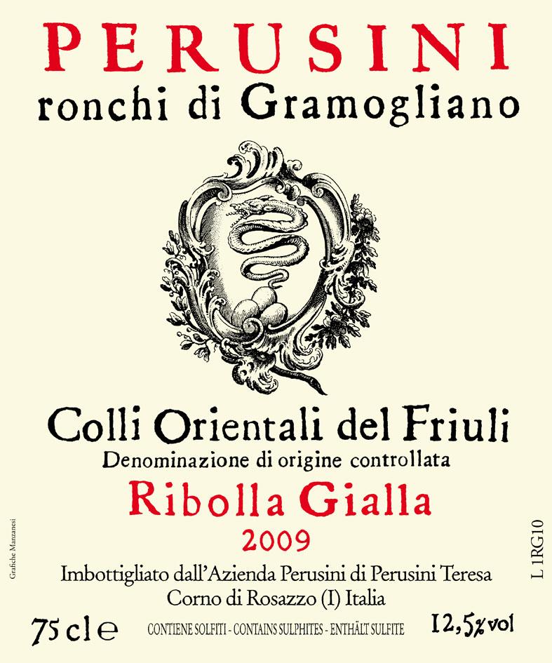 Ribolla Gialla Colli Orientali Del Friuli