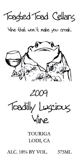 Toadilly Luscious Wine