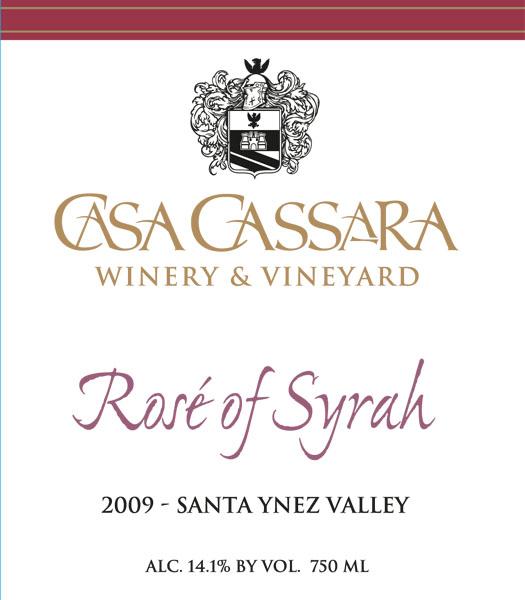 Rosé of Syrah
