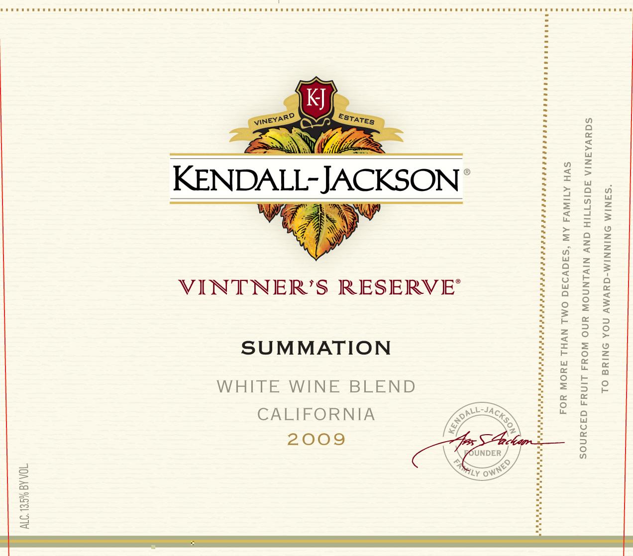 Vintner's Reserve - Summation