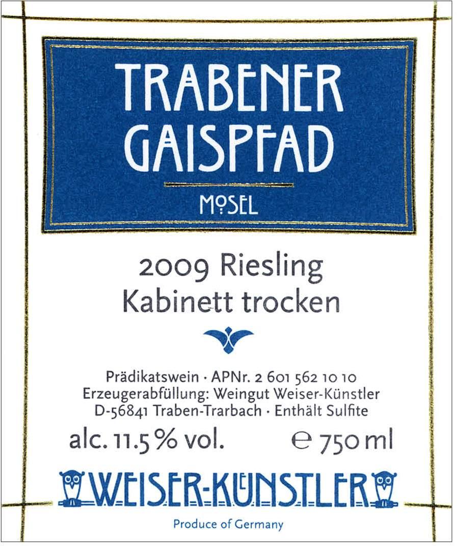 Trabener Gaispfad Kabinett Trocken