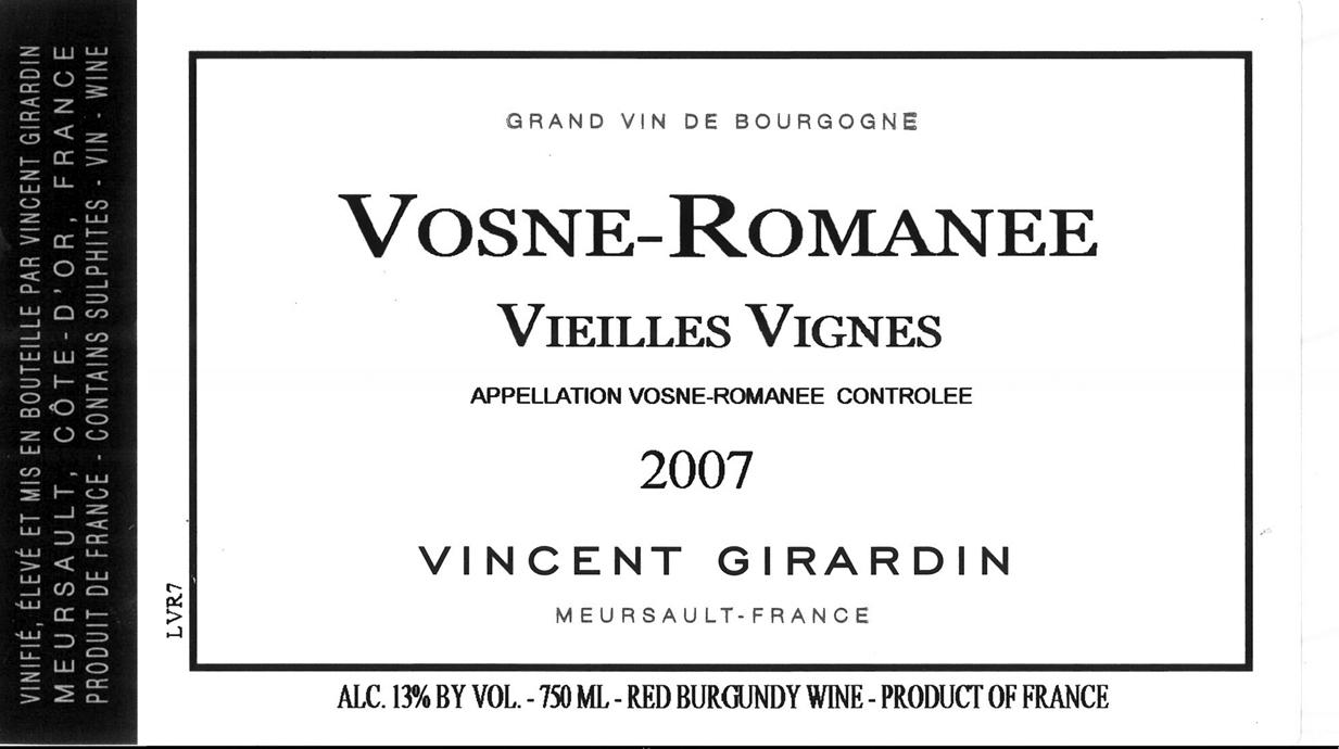 Vieilles Vignes