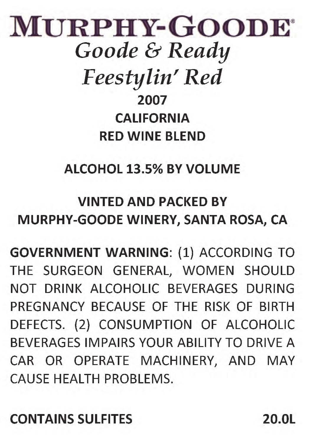 Goode & Ready Freestylin' Red