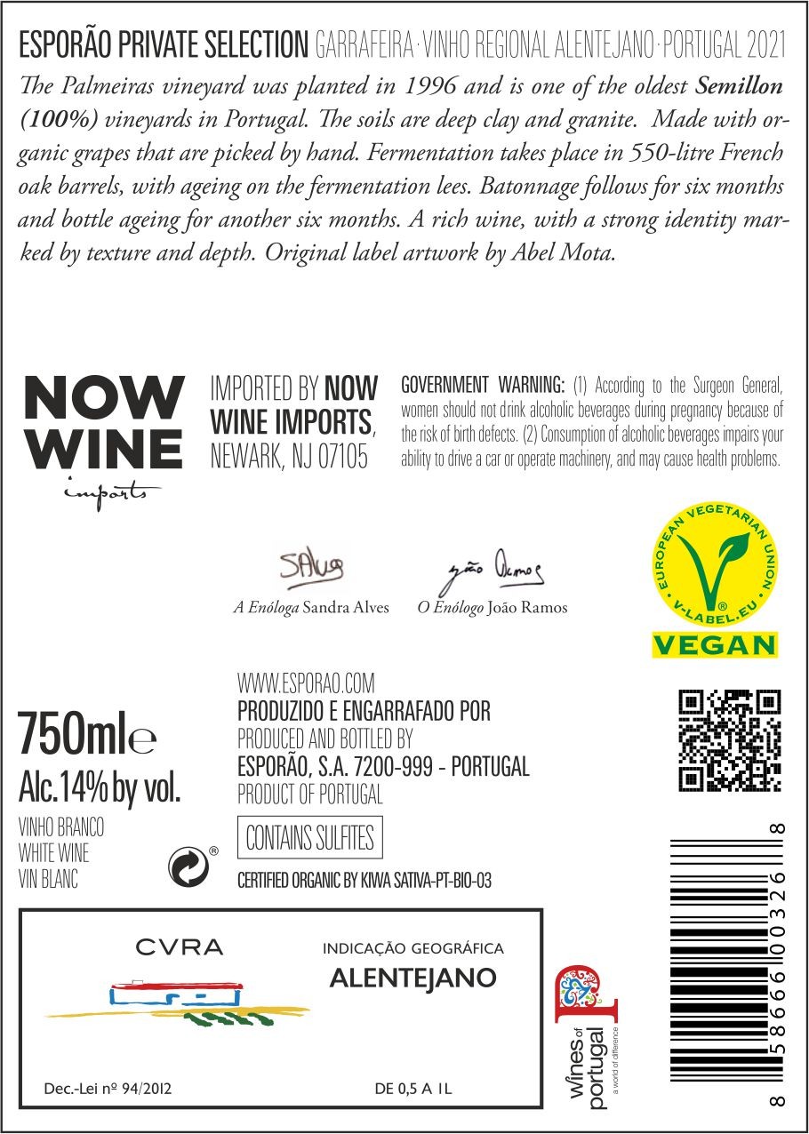 Private Selection Garrafeira White