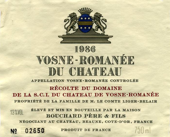 Vosne-Romanée du Chateau
