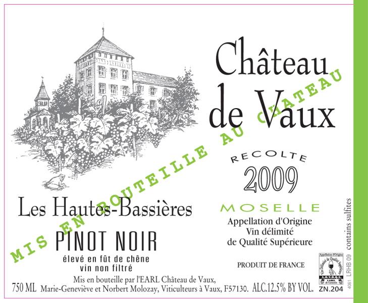 Vaux Moselle Red Table Wine