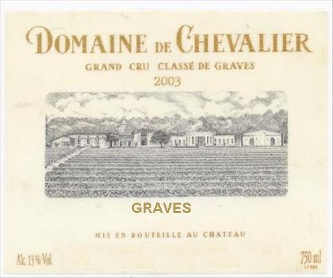 Domaine De Chevalier Grand Cru Classe De Graves