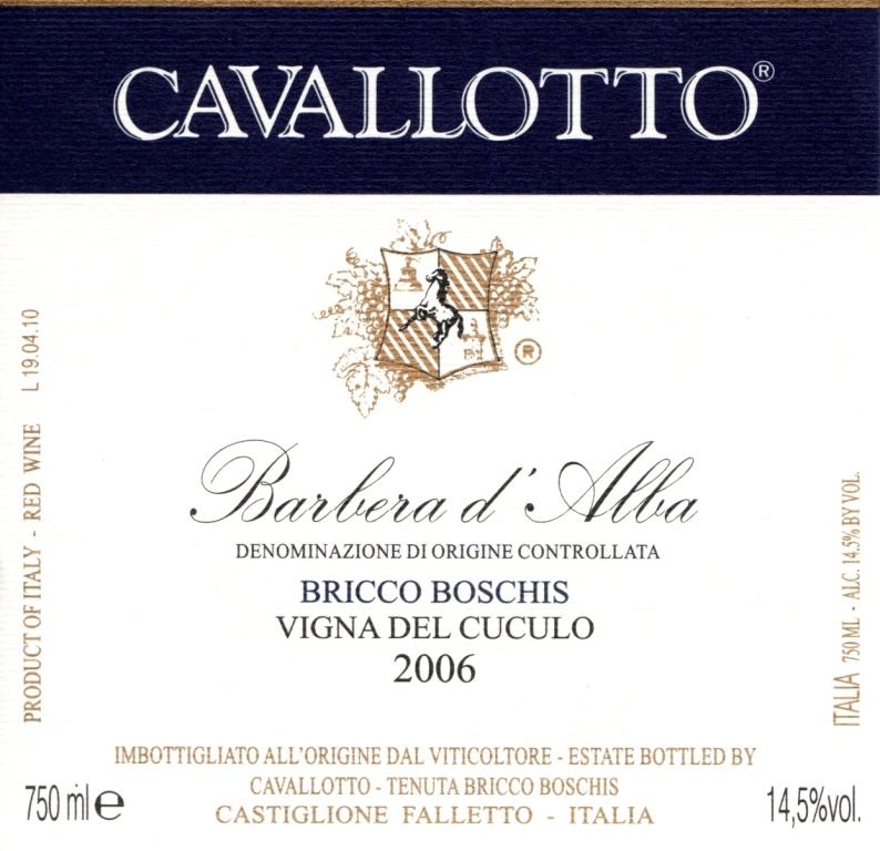 Bricco Boschis Vigna del Cuculo