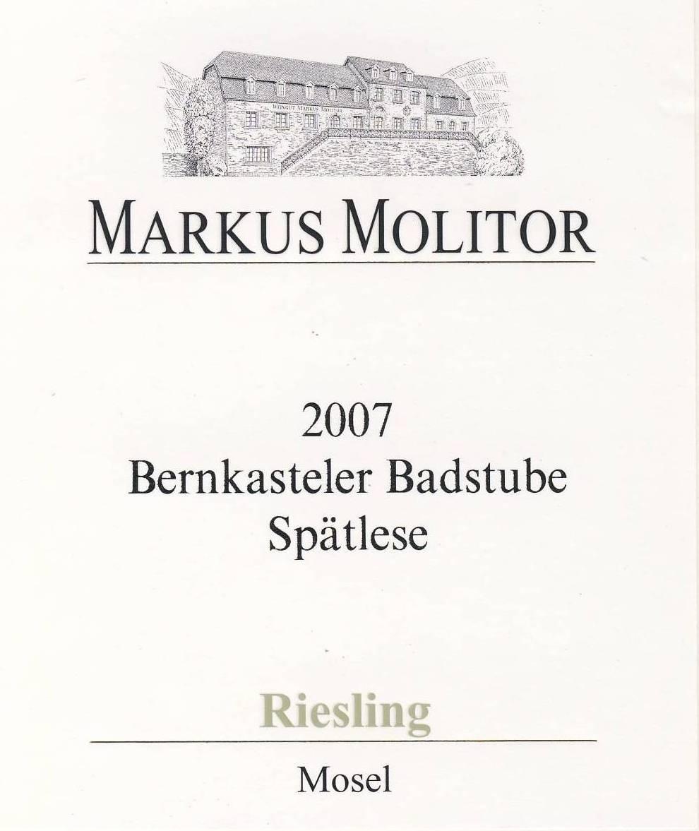 Bernkasteler Badstube Spätlese