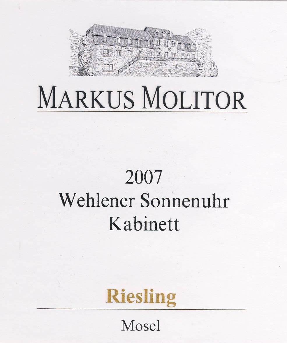 Wehlener Sonnenuhr Kabinett