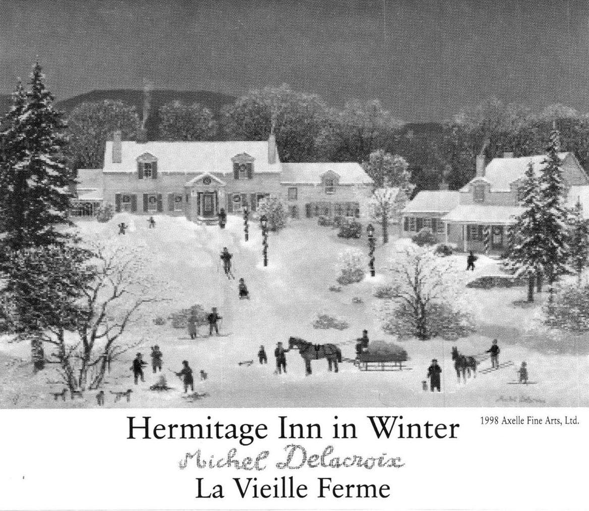 Hermitage Inn in Winter