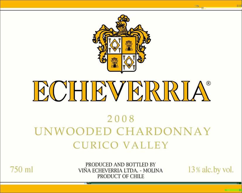 Unwooded Chardonnay