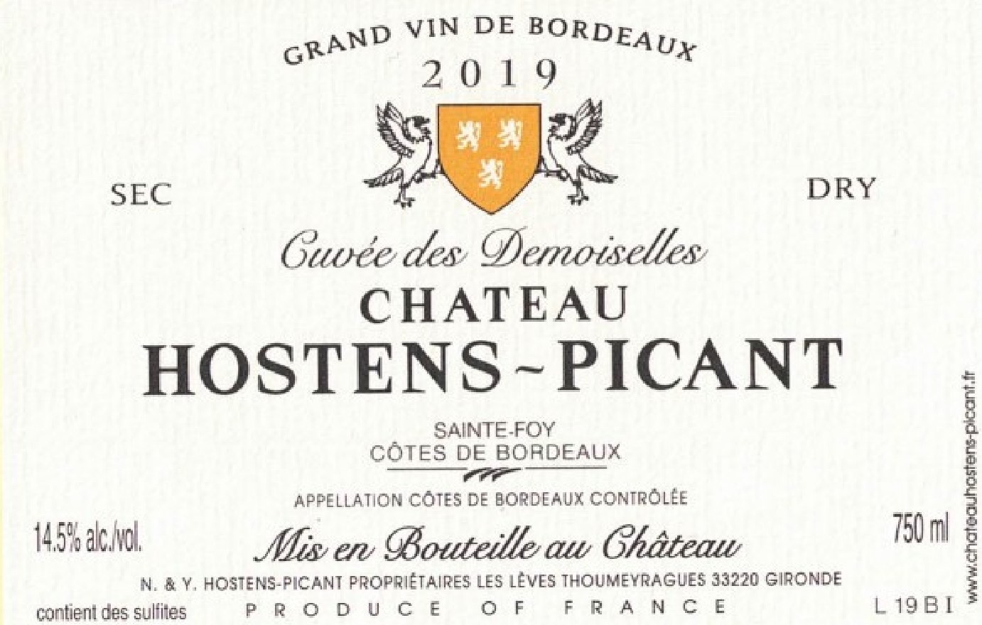 Cuvee Des Demoiselles