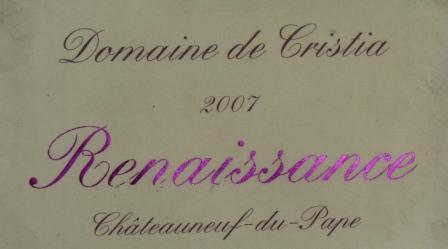 Cuvee Renaissance