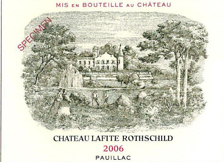 Chateau Lafite Rothschild A.O.C. Pauillac