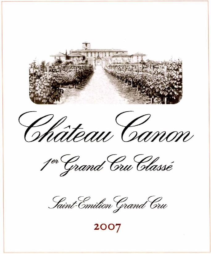 Château Canon 1 Grand Cru Classe