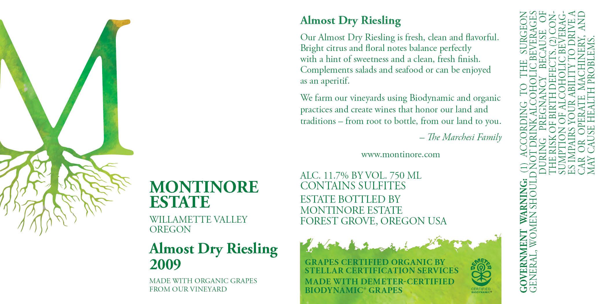 Almost Dry Riesling