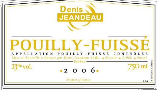 Pouilly - Fuisse