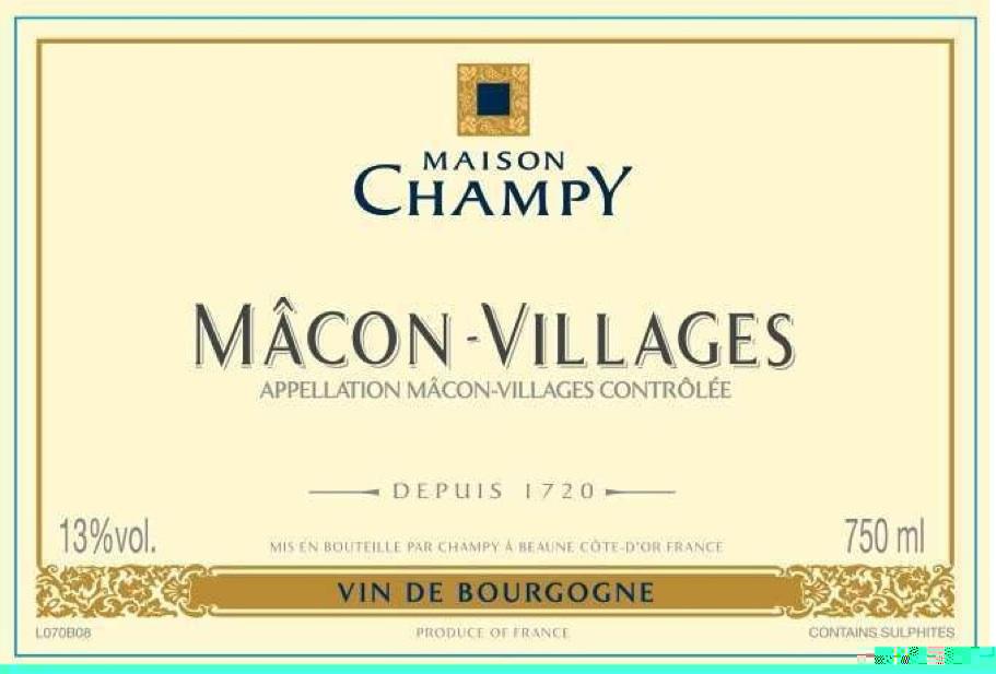 Champy Vin De Bourgogne