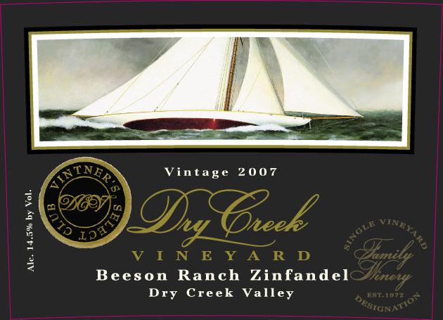 Beeson Ranch Zinfandel