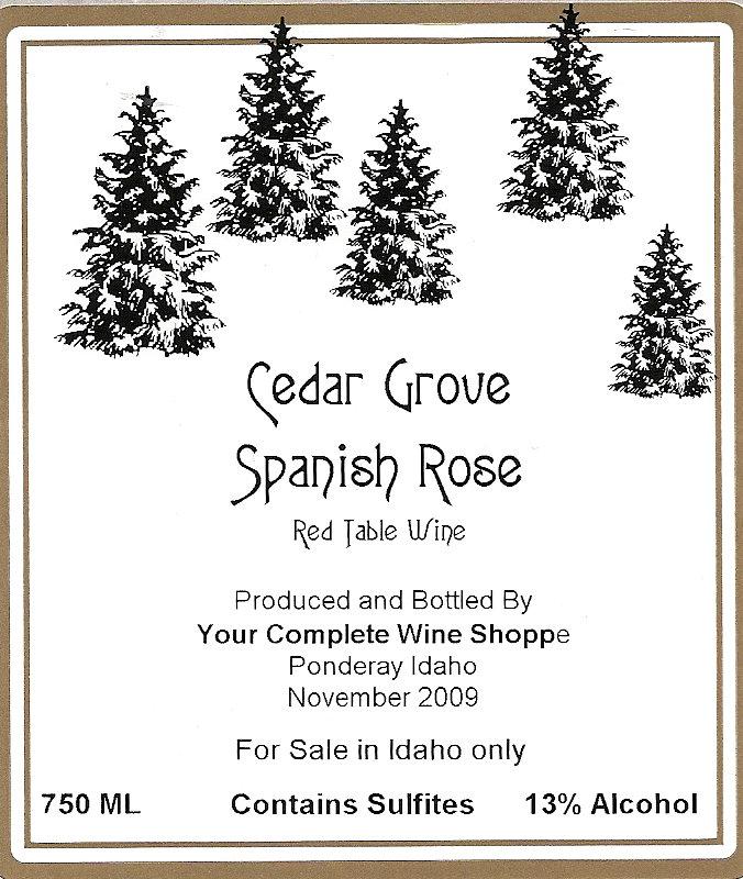 Cedar Grove Spanish Rose
