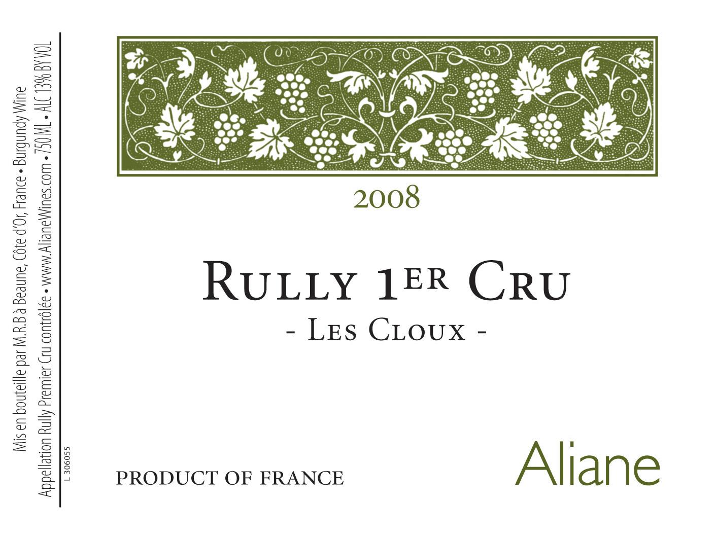 Rully 1er Cru - Les Cloux